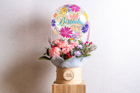 Deluxe Flower Box Balloon
