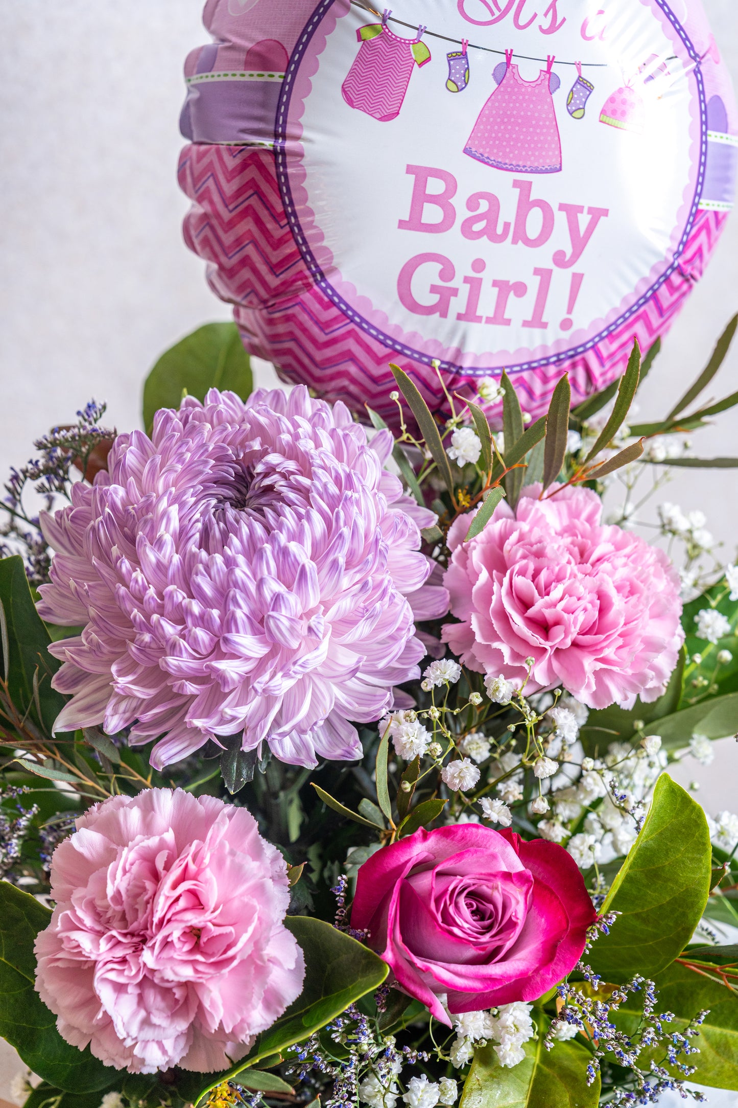 Florist’s Choice Box With Mini Balloon