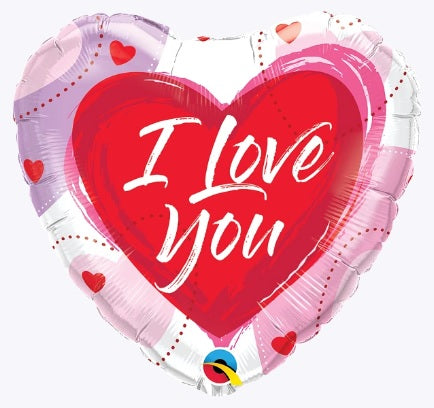 I love You Balloons