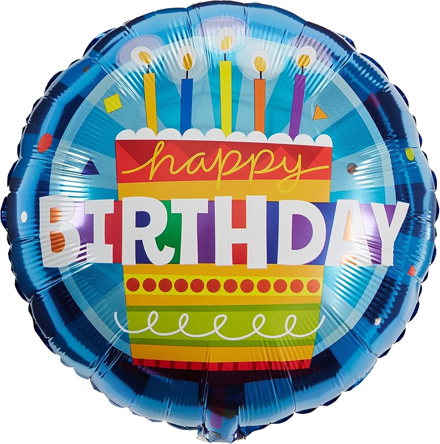 Globo de feliz cumpleaños