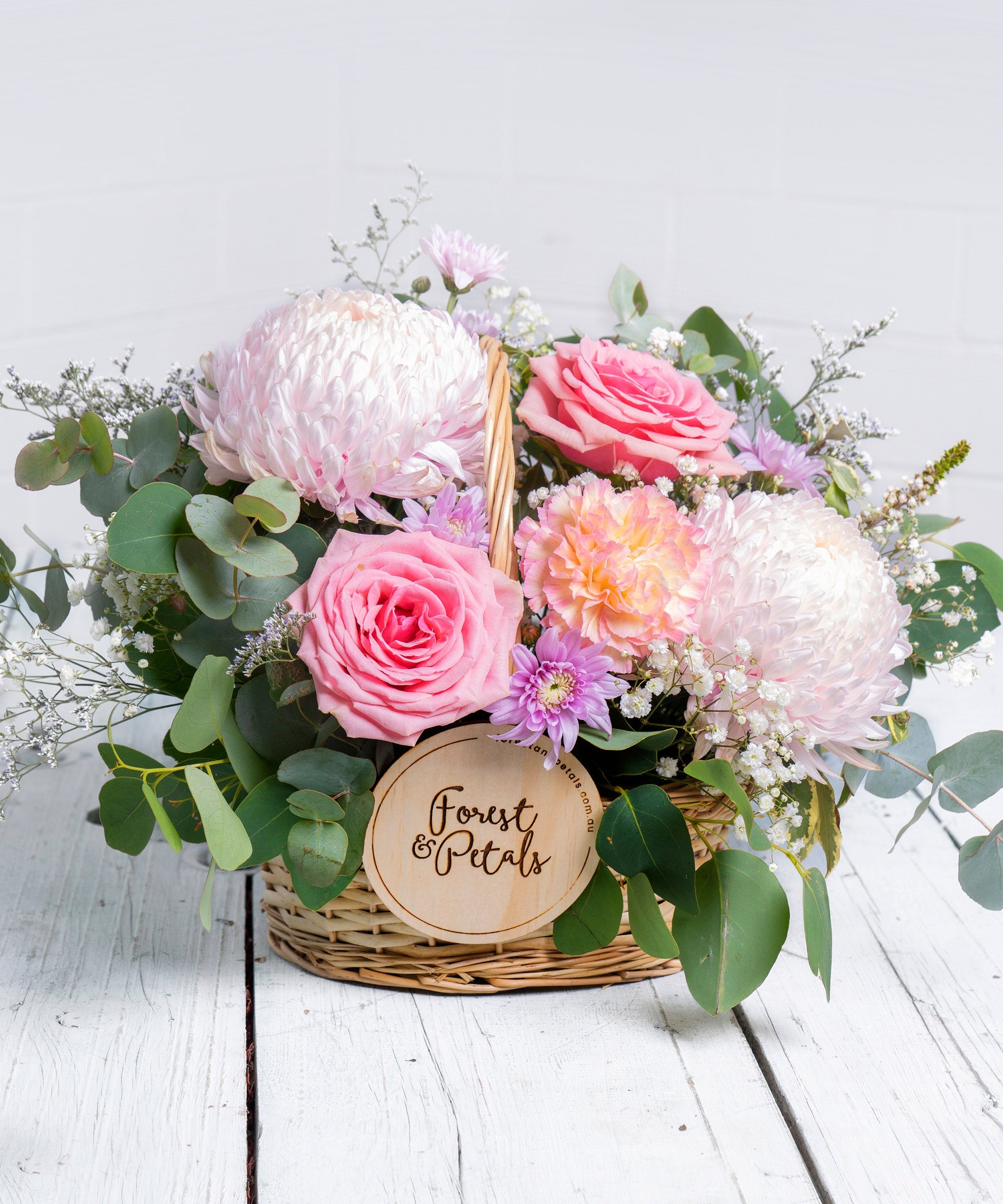 Blooming Love Basket Mother's day flowers Same day delivery South Brisbane Florist