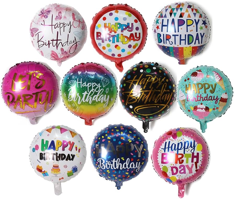 Globo de feliz cumpleaños
